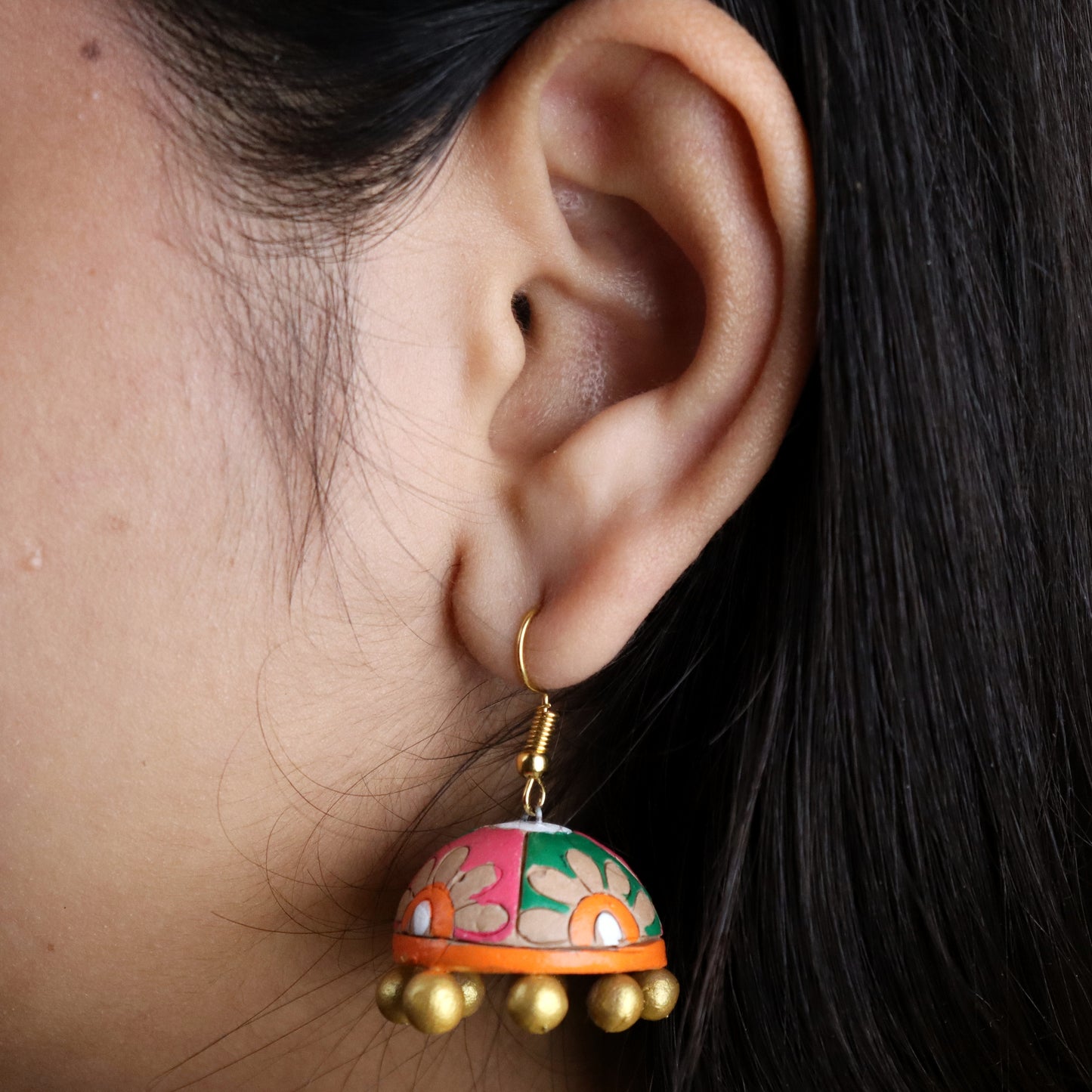 Multi Bloom Jhumka
