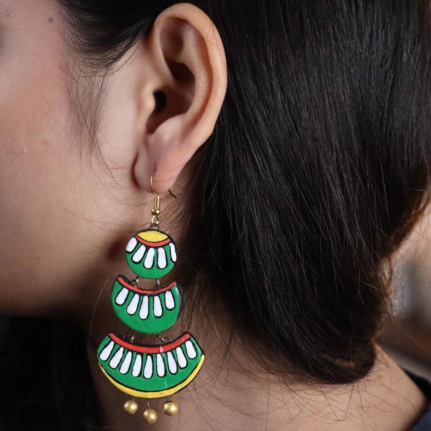 Earthy Elegance Danglers