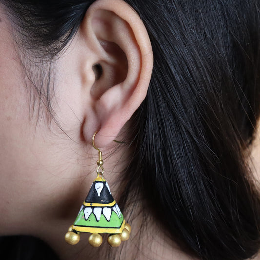 Elegant Mandir Jhumka