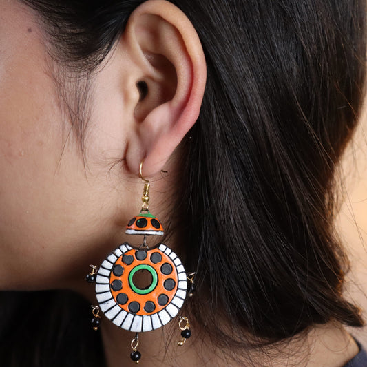Terracotta Love Earring