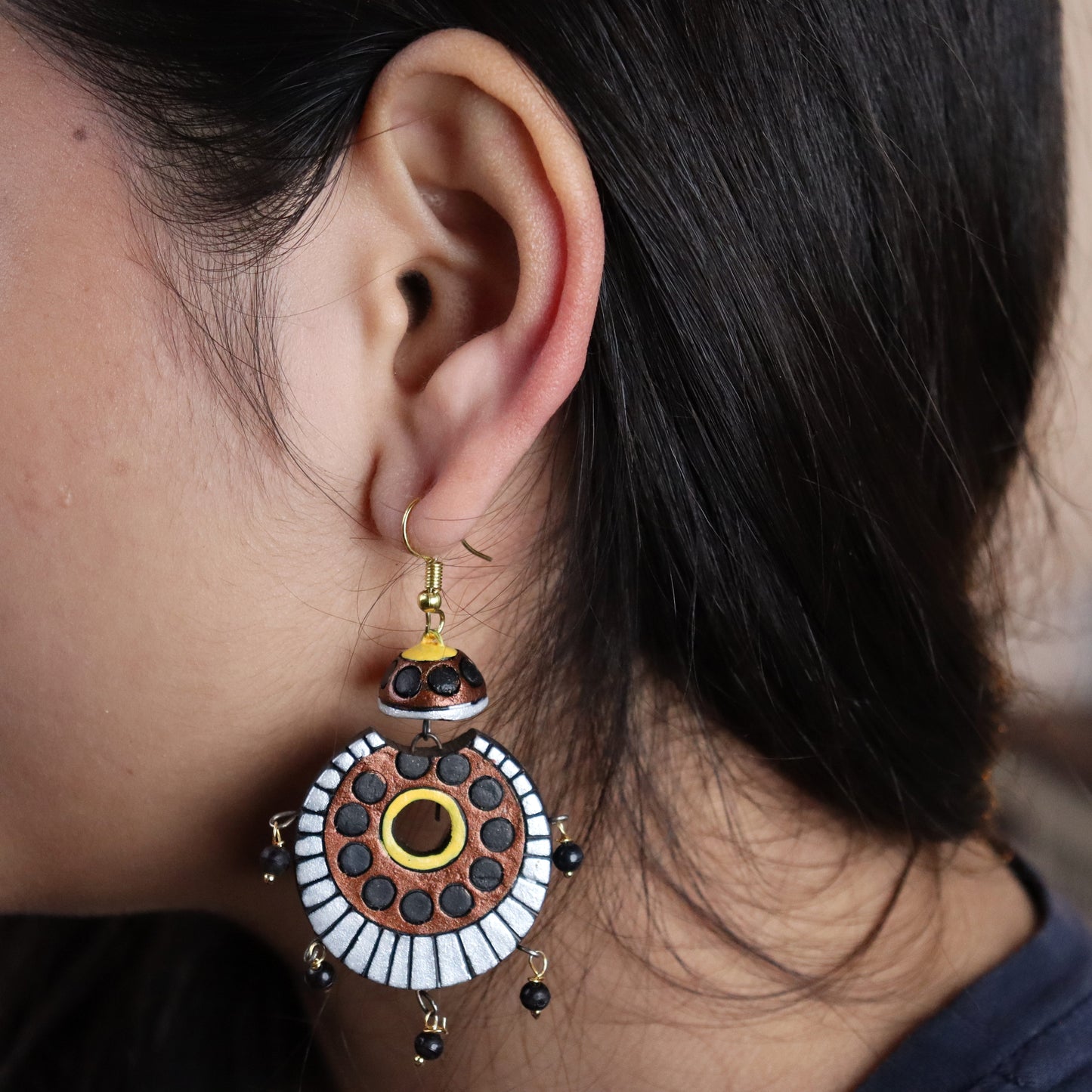 Terracotta Love Earring