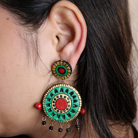 Clay Crush Terracotta Earring