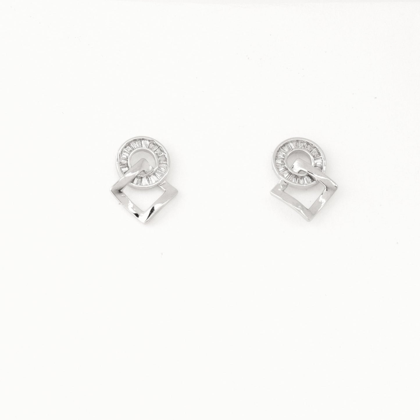 Frosted Luxe Stud Earring