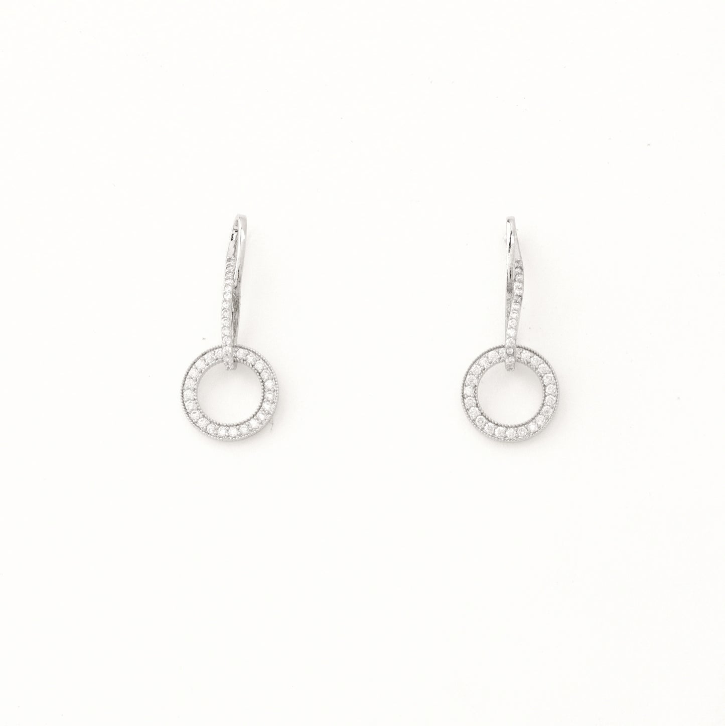 Diamante Drops Stud Earring