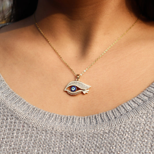 Guardian Angel Pendant | 22k Gold Plated