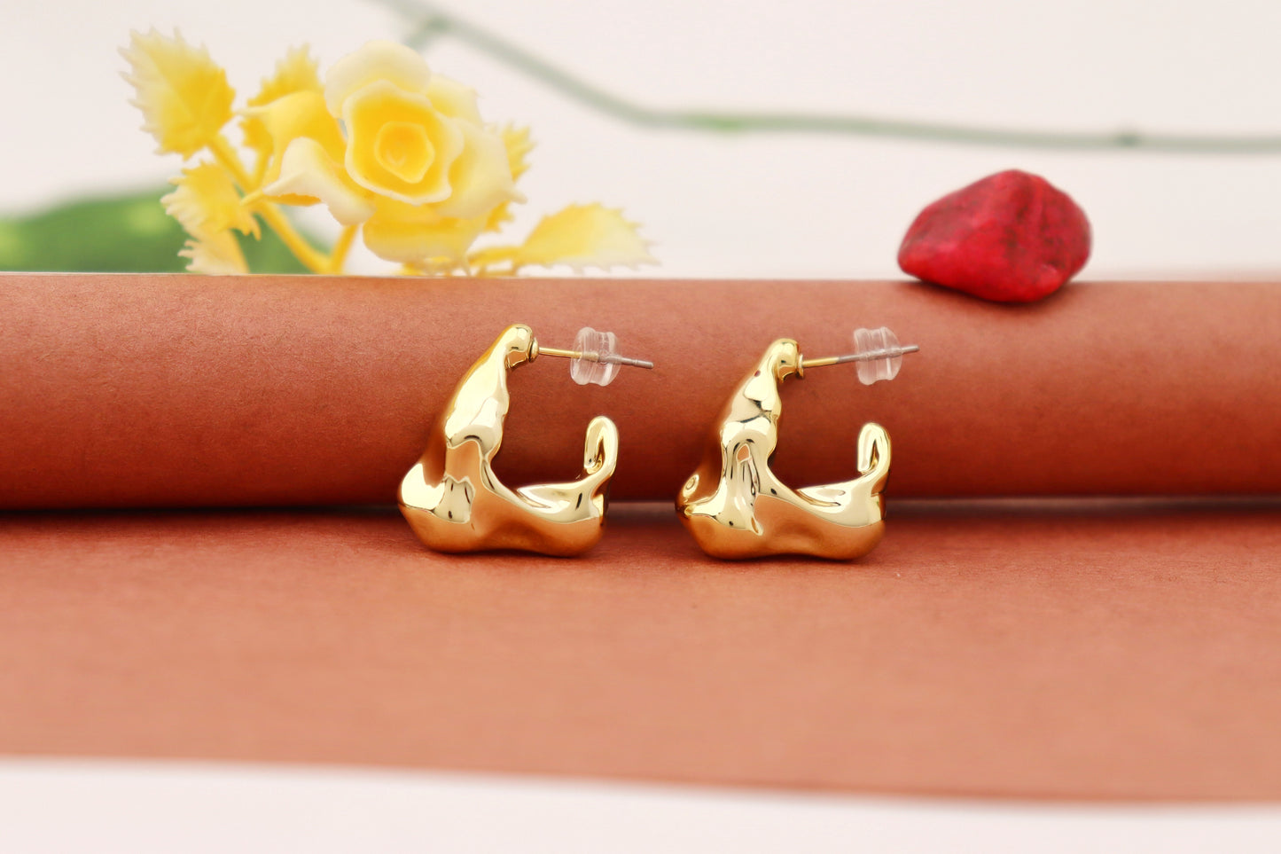 Aurora Hoop Earrings