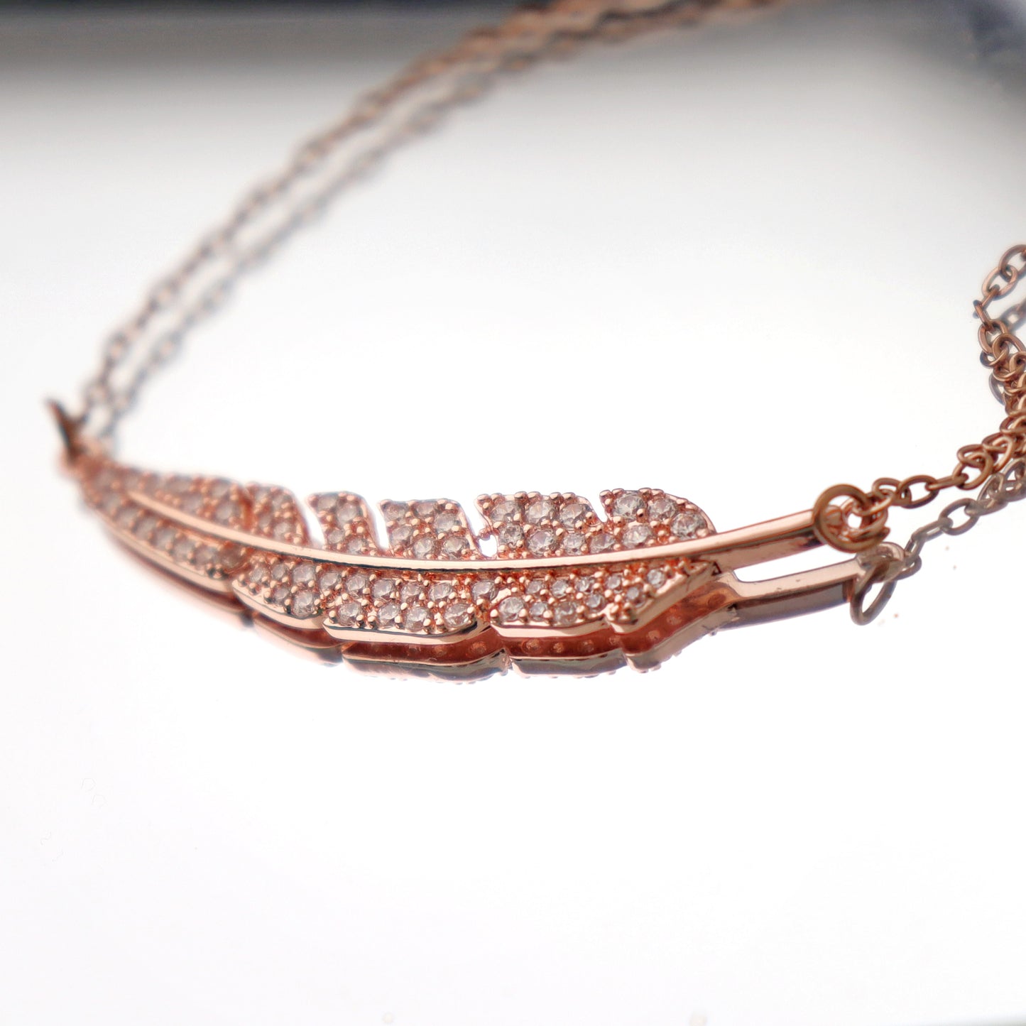 Winged Beauty Feather Pendant