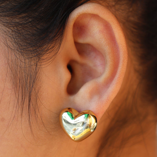 Love Spark Stud Earrings